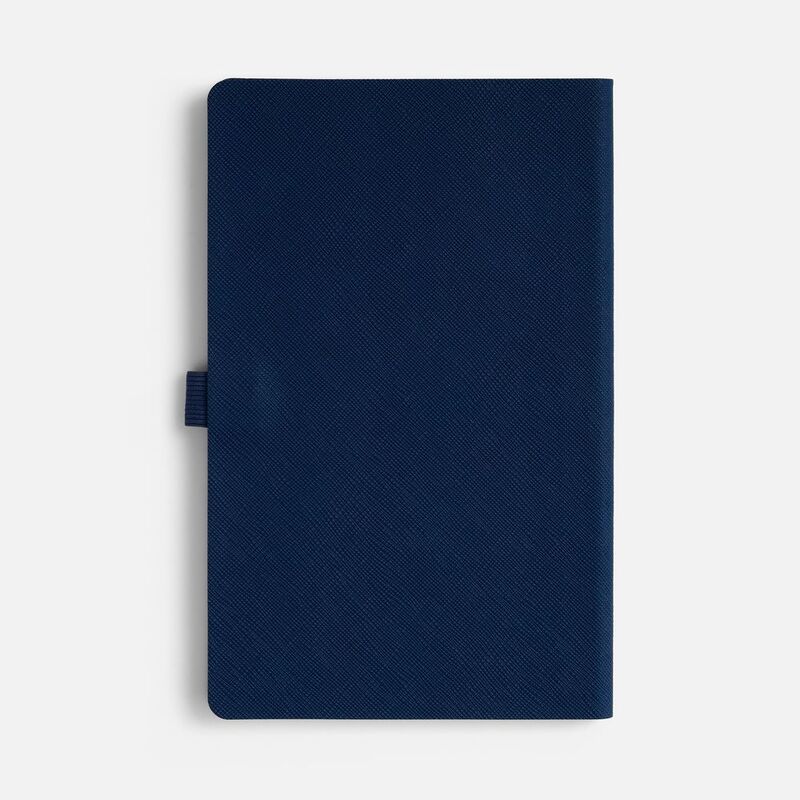 Ежедневник Lungo, недатированный, темно-синий арт.24044.40