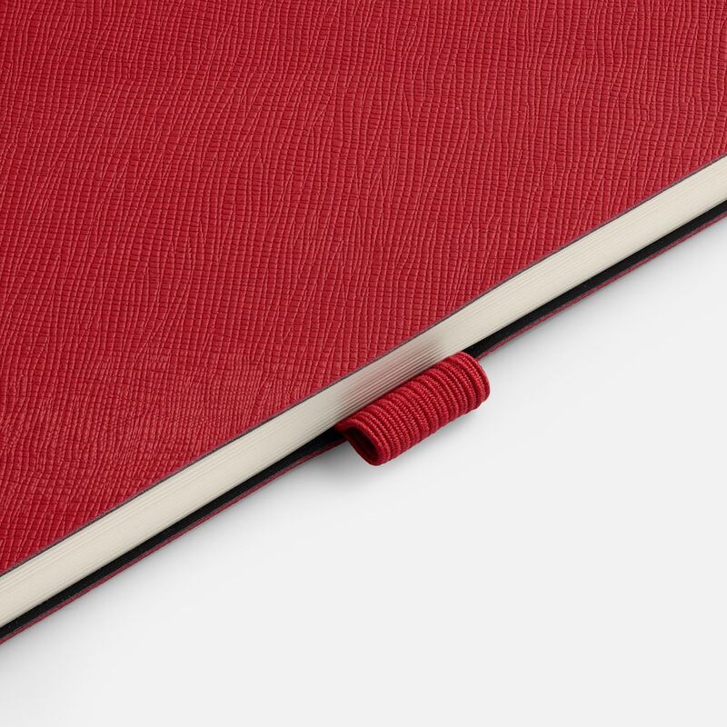 Ежедневник Lungo, недатированный, красный арт.24044.50