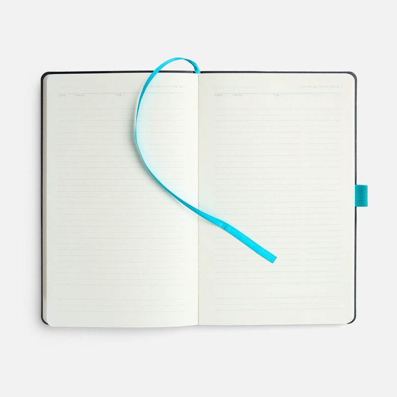 Ежедневник Lungo, недатированный, бирюзовый арт.24044.49