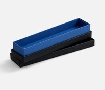 Футляр Nastro для 1 ручки, черный с синим арт.17816.40