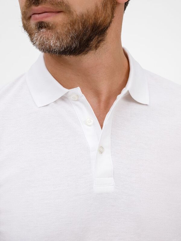 Рубашка поло унисекс Tervise, белая арт.19419.60