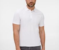 Рубашка поло унисекс Tervise, белая арт.19419.60