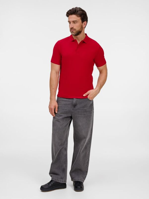 Рубашка поло унисекс Tervise, красная арт.19419.50