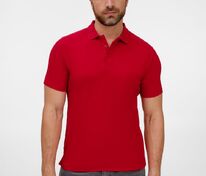 Рубашка поло унисекс Tervise, красная арт.19419.50