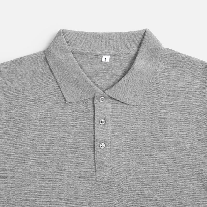 Рубашка поло унисекс Tervise, серый меланж арт.19419.11