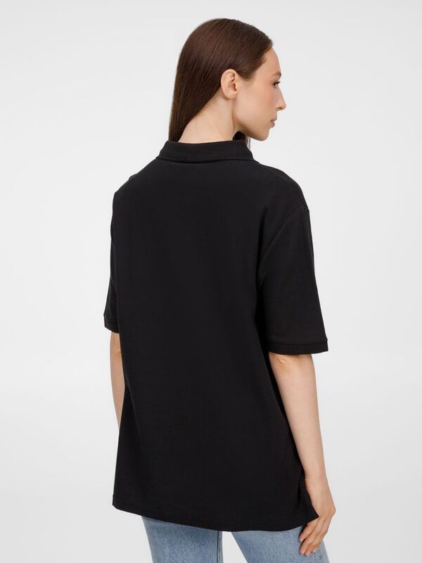 Рубашка поло унисекс Upswing, черная арт.19420.30