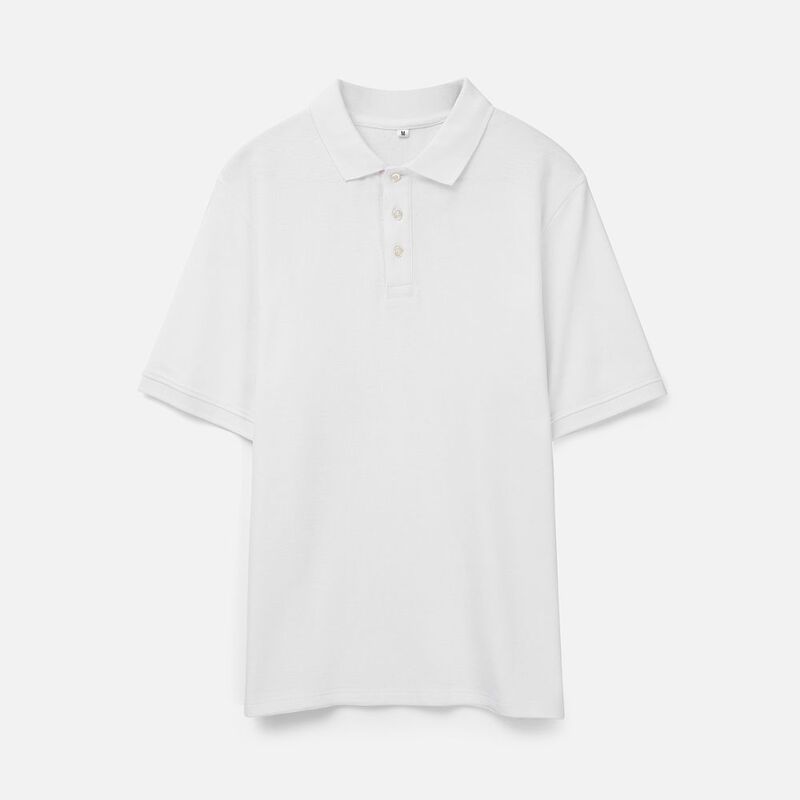 Рубашка поло унисекс Upswing, белая арт.19420.60