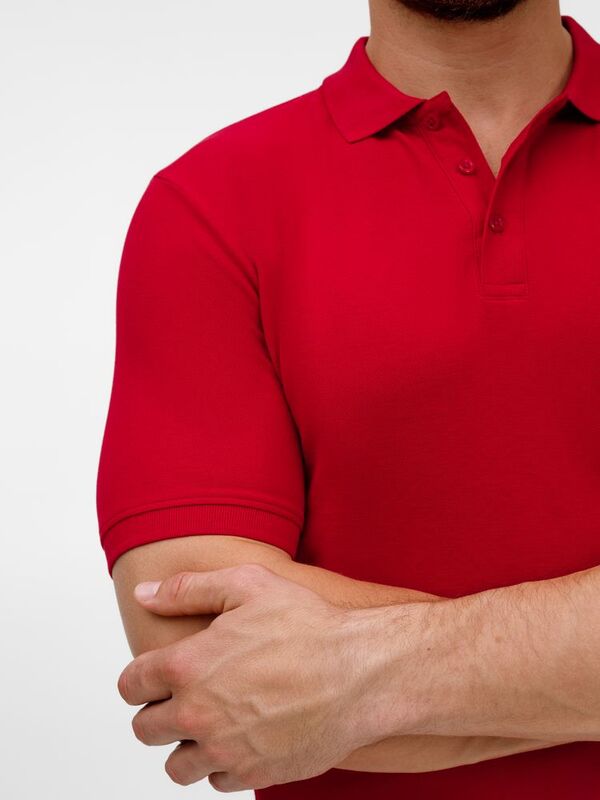 Рубашка поло унисекс Upswing, красная арт.19420.50