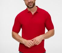 Рубашка поло унисекс Upswing, красная арт.19420.50