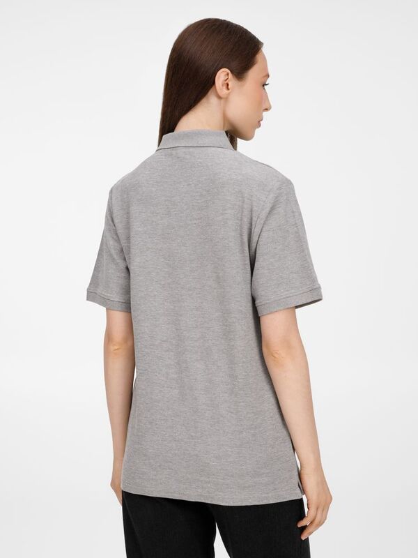 Рубашка поло унисекс Upswing, серый меланж арт.19420.11