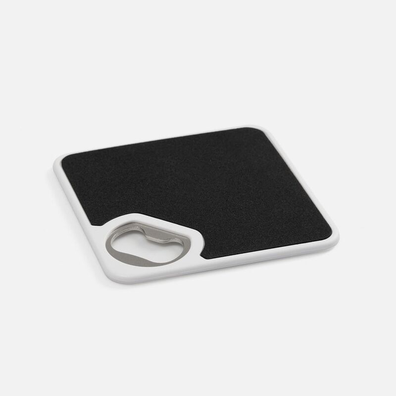 Костер с открывашкой для бутылок Bartender, ver.2, белый арт.20526.60