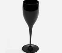 Бокал для шампанского Empresa, черный арт.20524.30