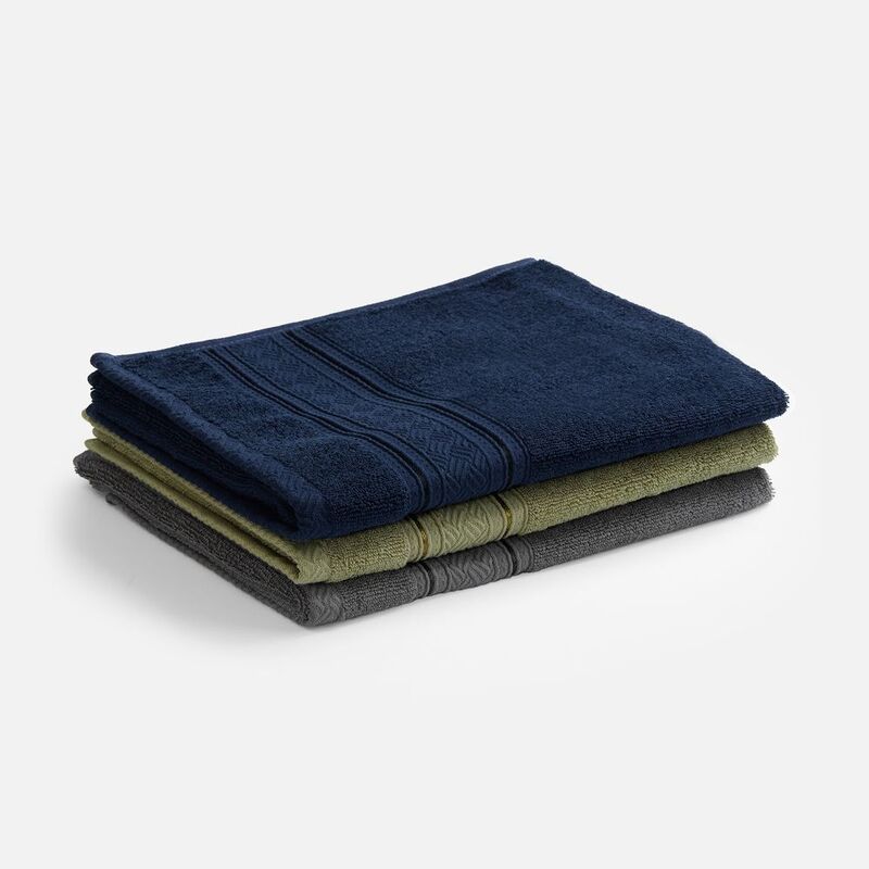 Полотенце махровое Terrychic, среднее, темно-серое арт.17371.13