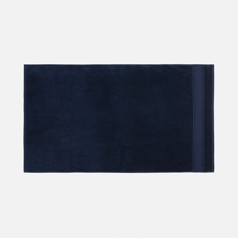 Полотенце махровое Terrychic XL, темно-синее арт.17372.43