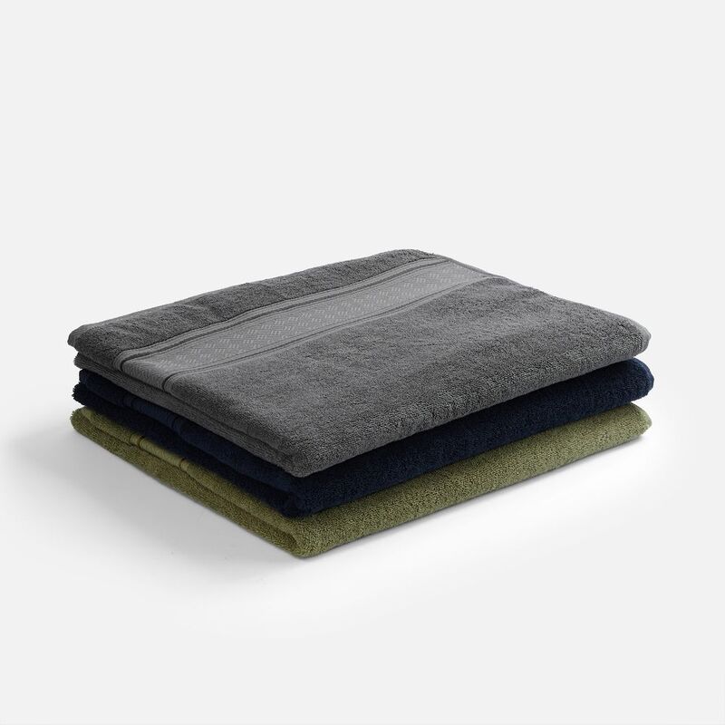 Полотенце махровое Terrychic XL, зеленое арт.17372.90