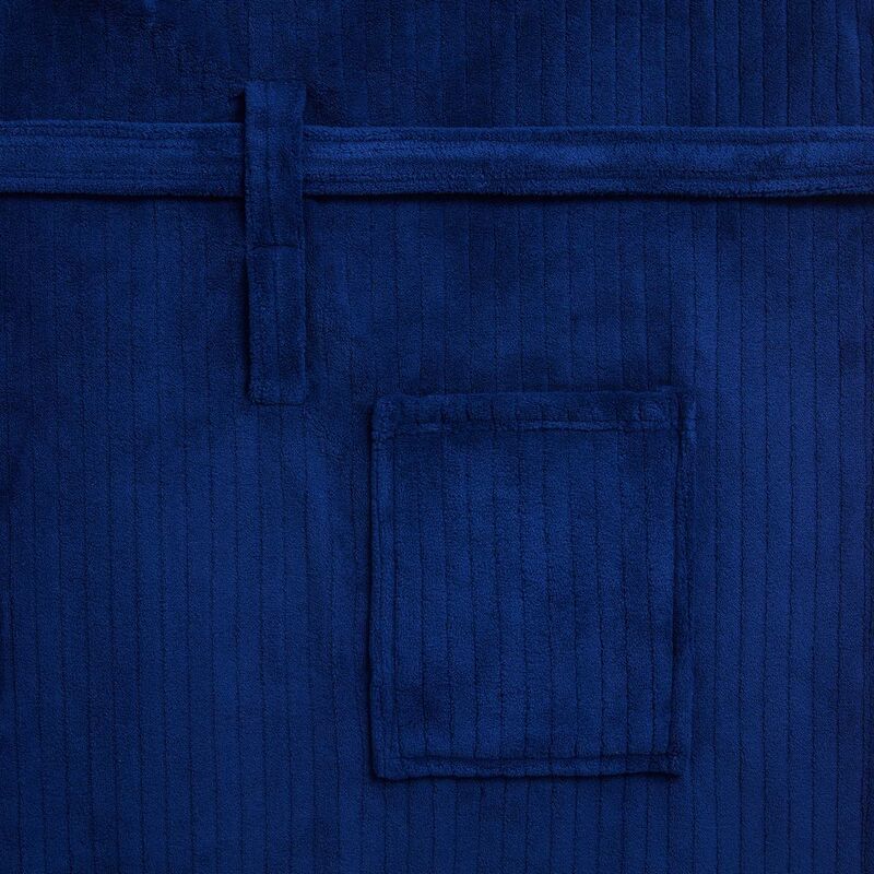 Халат флисовый Magic Mantle, темно-синий арт.17376.43