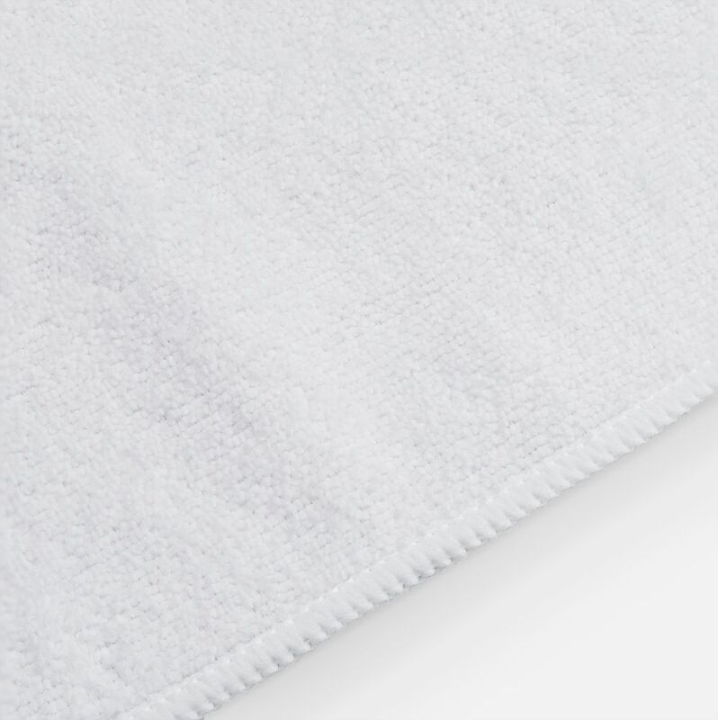 Двустороннее махровое полотенце Nice Print для сублимации, большое, белое арт.17377.60