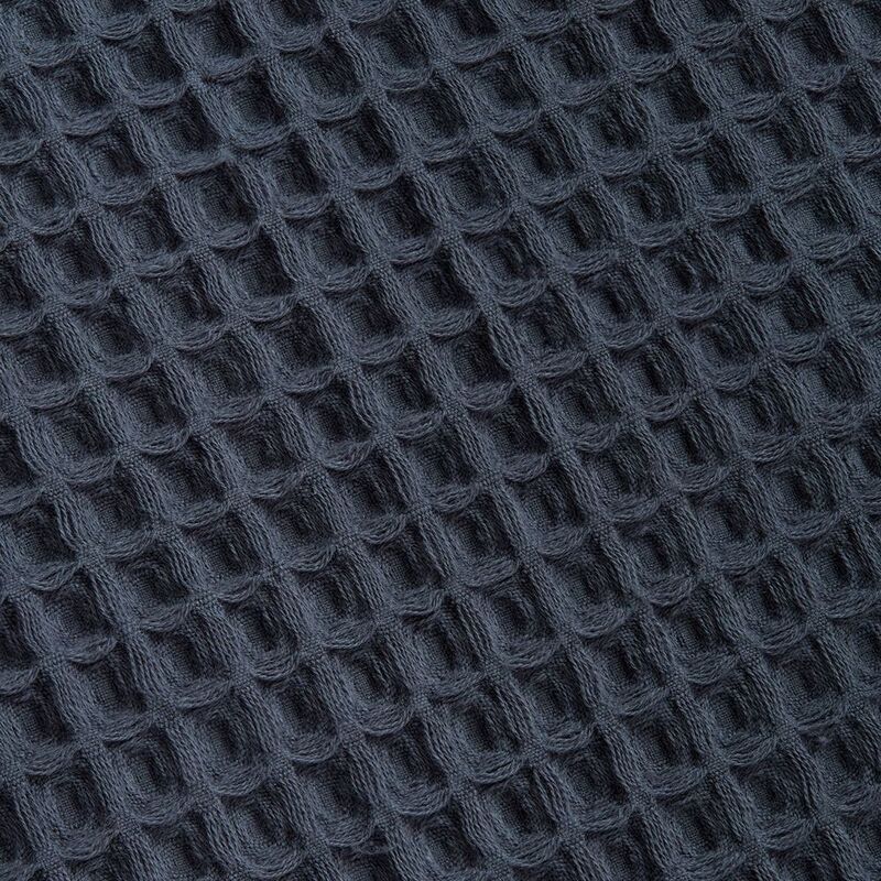 Плед вафельный Elenglect, темно-серый арт.17378.13