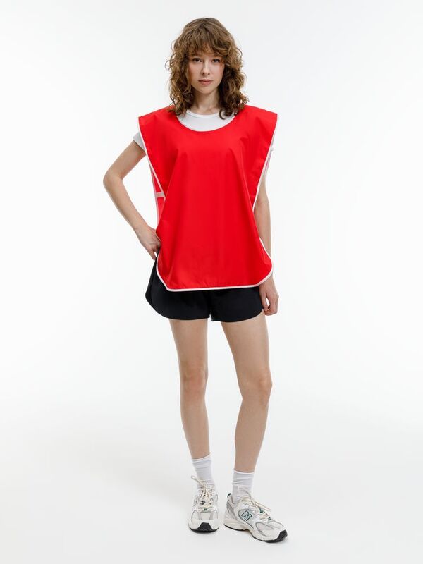 Манишка Member, красная с белым арт.11776.56