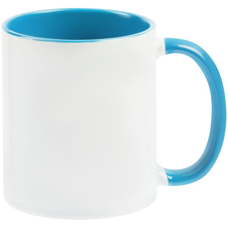 Кружка Promo Plus для сублимационной печати, светло-голубая арт.6579.42