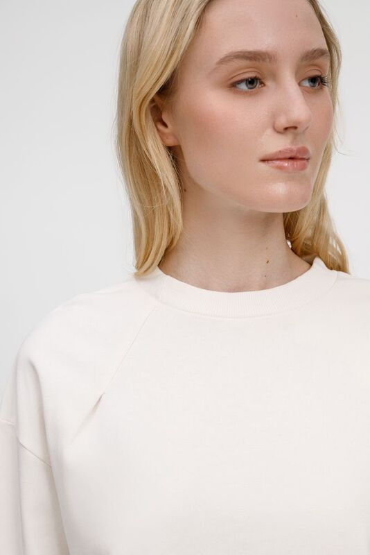 Свитшот унисекс Sinkopa, молочно-белый арт.19035.60