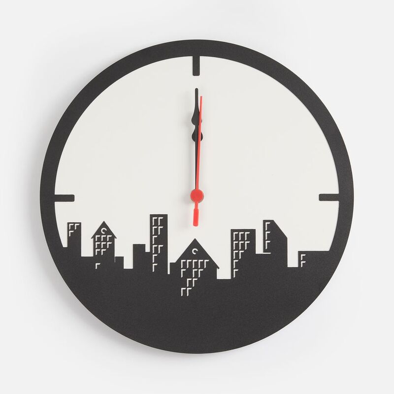 Часы &laquo;Города&raquo;, черные арт.17832.30