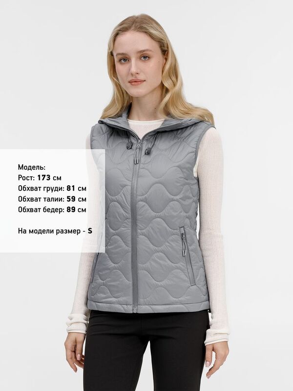 Жилет унисекс Tarnaby, светло-серый арт.17447.10