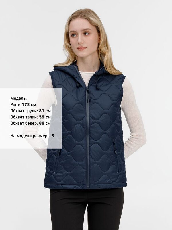 Жилет унисекс Tarnaby, темно-синий арт.17447.40