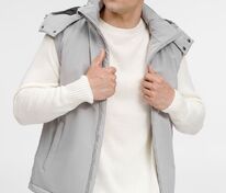 Жилет унисекс Sfera, светло-серый арт.20441.10