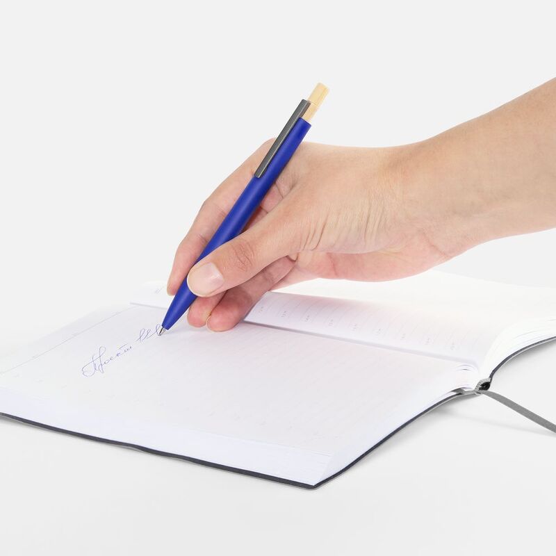 Ручка шариковая Bambink в подарочной упаковке, темно-синяя арт.21126.40