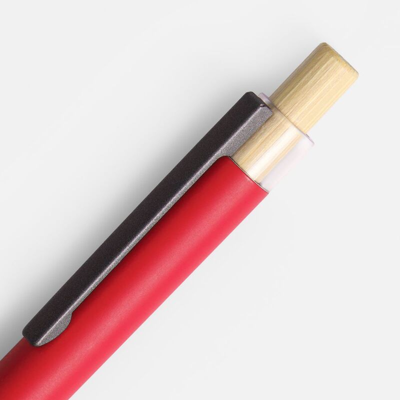 Ручка шариковая Bambink в подарочной упаковке, красная арт.21126.50