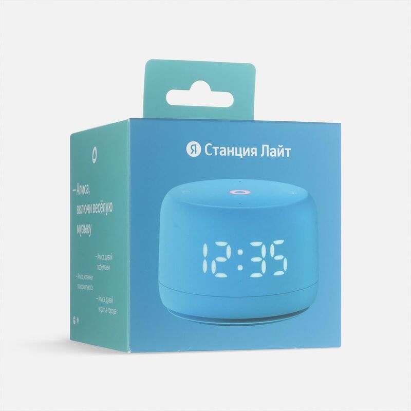 Умная колонка &laquo;Яндекс Станция Лайт 2&raquo;, синяя арт.17443.44