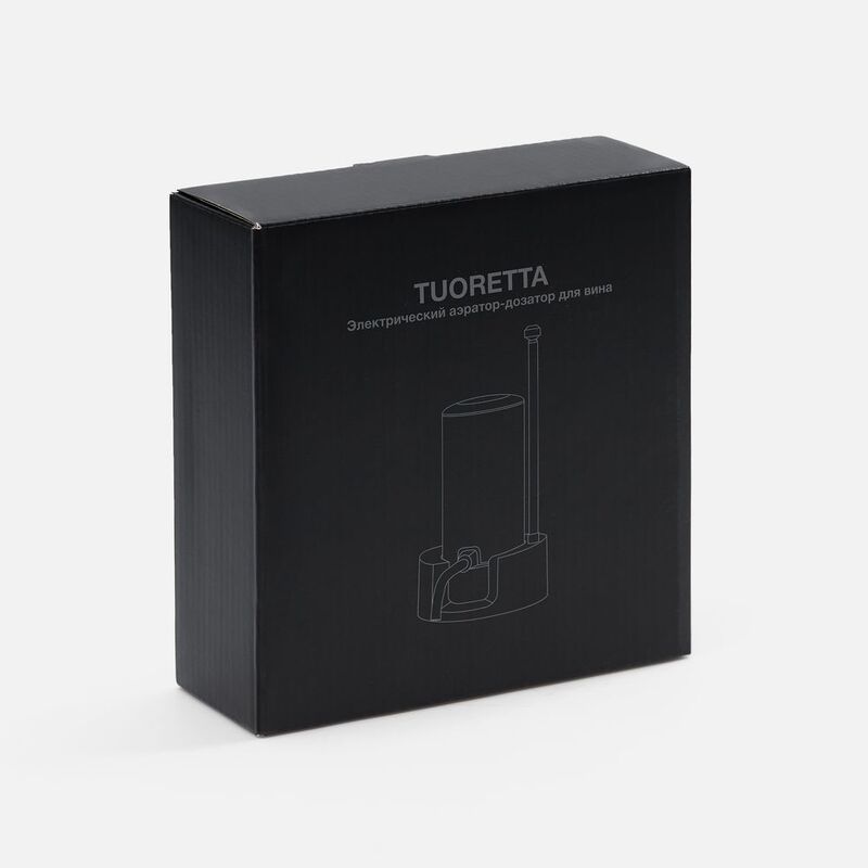 Электрический аэратор-дозатор для вина Tuoretta, серебристый арт.19307.11