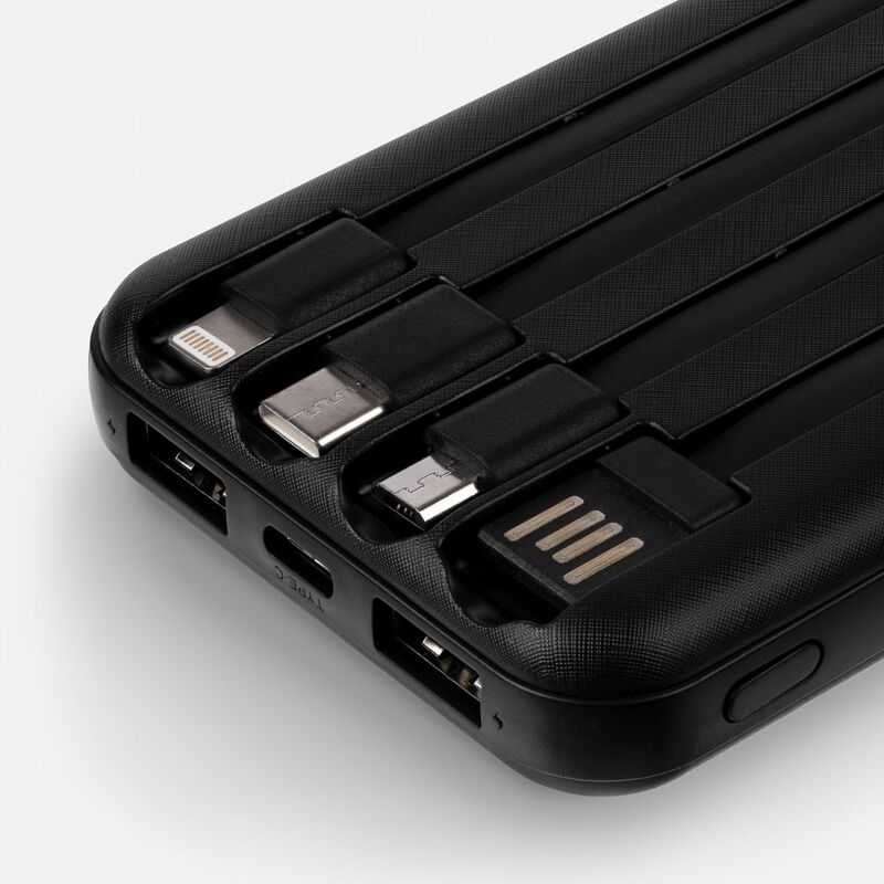 Аккумулятор Omni Qi 10000 мАч, ver.2, черный арт.22077.30