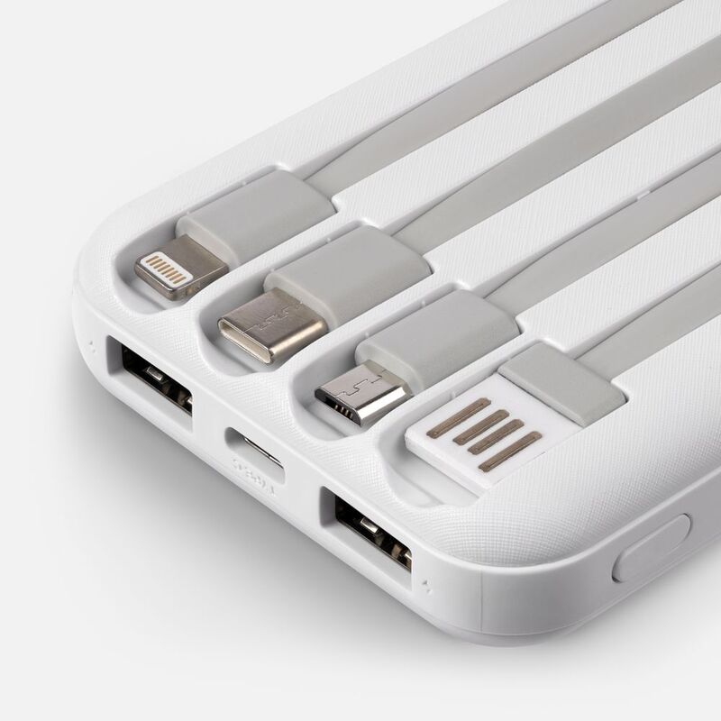 Аккумулятор Omni Qi 10000 мАч, ver.2, белый арт.22077.60