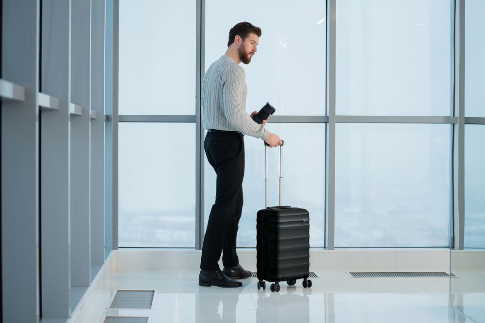 Чемодан Fattore S, ver.2, черный арт.17484.30