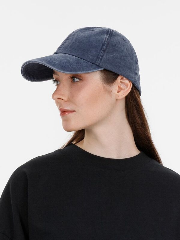 Бейсболка Berwi, темно-синяя арт.17837.40