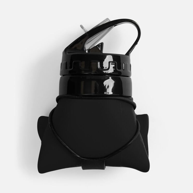 Складная бутылка для воды Langfossen, черная арт.17490.30