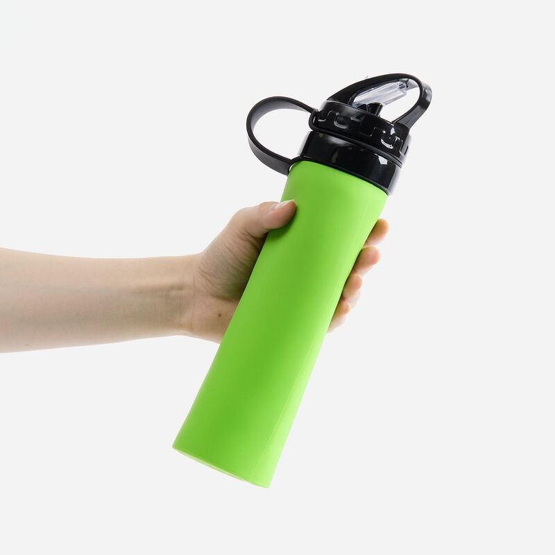 Складная бутылка для воды Langfossen, зеленое яблоко арт.17490.94