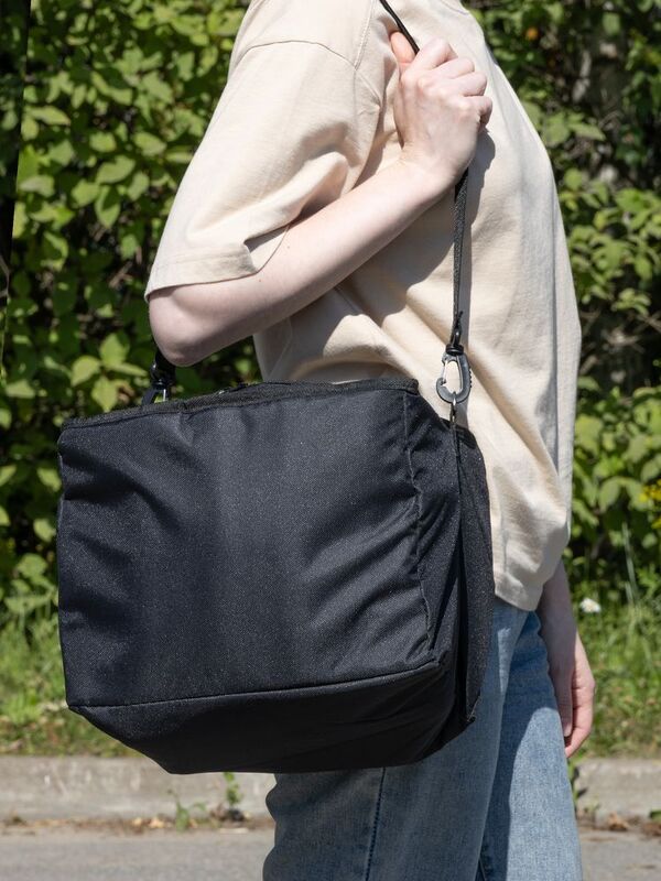 Органайзер в багажник с сумкой-холодильником Arranger, черный с серым арт.63047.31