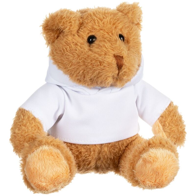 Мягкая игрушка &laquo;Мишка Cuddleton&raquo; в белом худи арт.22059.60