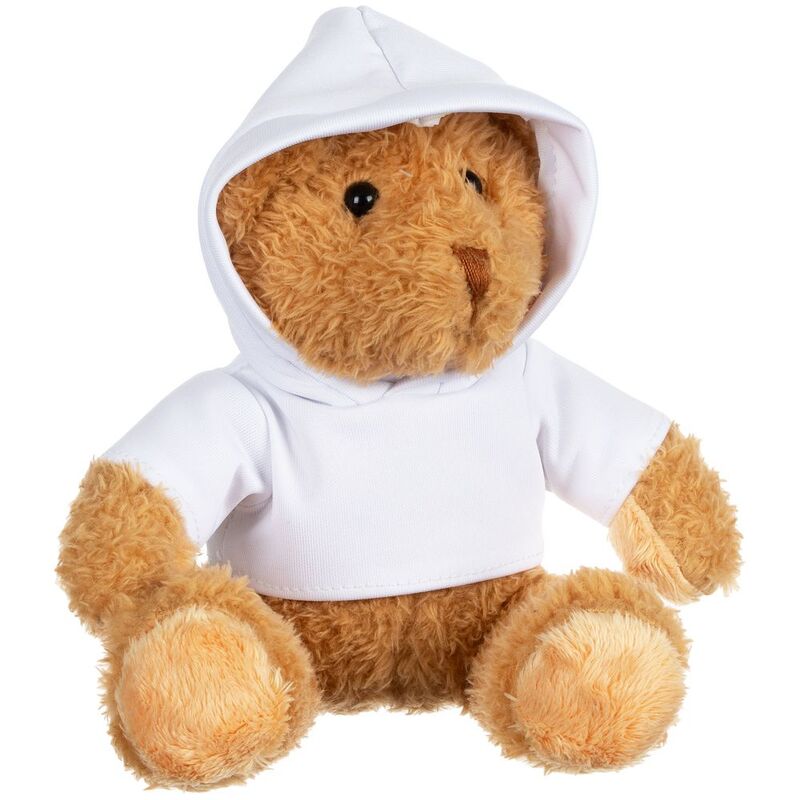 Мягкая игрушка &laquo;Мишка Cuddleton&raquo; в белом худи арт.22059.60