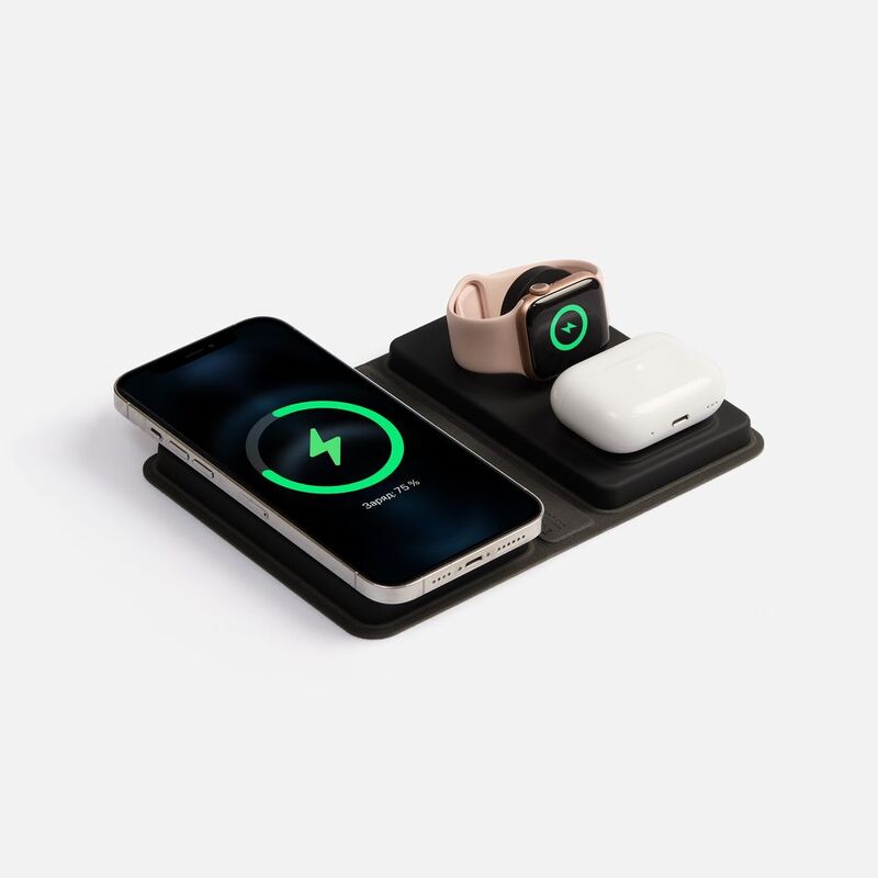 Внешний аккумулятор с беспроводной зарядкой reCover 8000 мАч, черный арт.17383.30