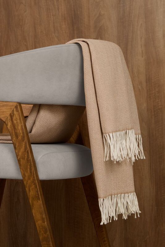 Плед &laquo;Гирвас&raquo;, бежевый арт.17851.00