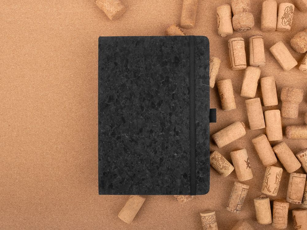 Блокнот Cork County, черный арт.20379.30