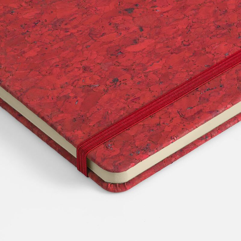 Блокнот Cork County, красный арт.20379.50