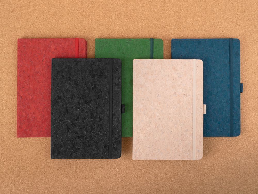 Блокнот Cork County, красный арт.20379.50