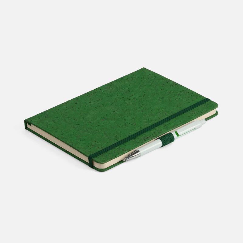 Блокнот Cork County, зеленый арт.20379.90