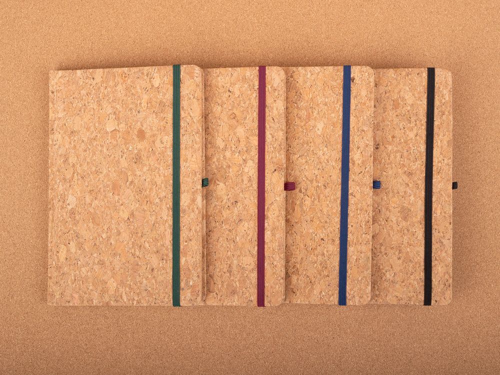 Блокнот Corkfolio, черный арт.20380.30