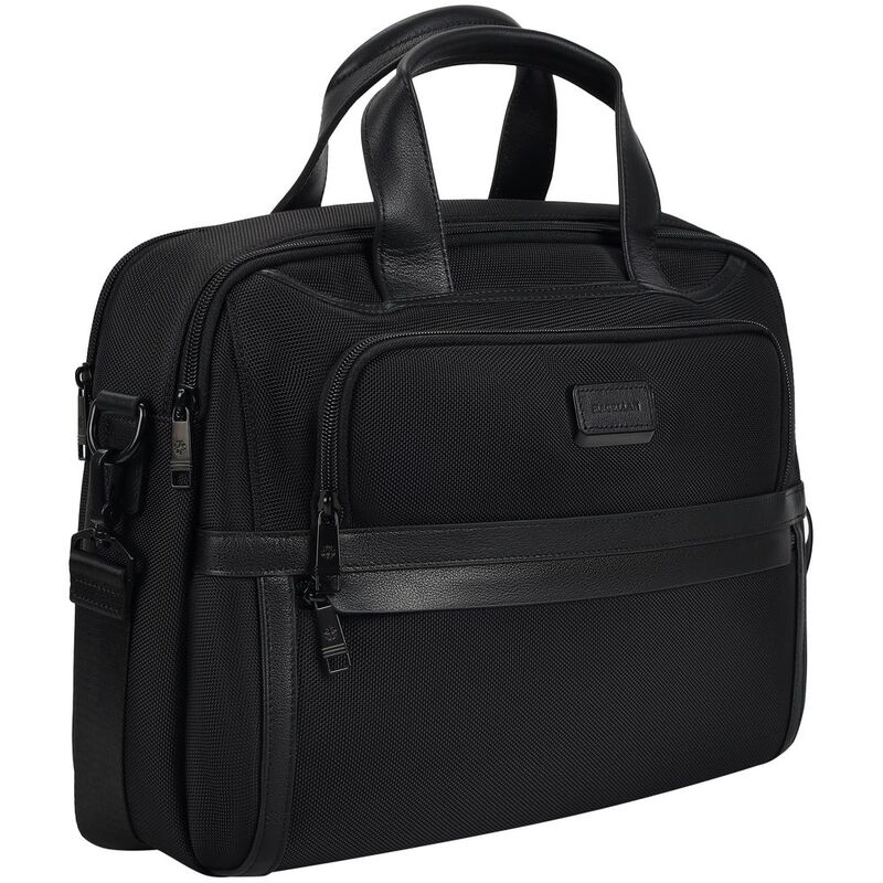 Сумка для ноутбука Santiago Nylon, черная арт.17962.30